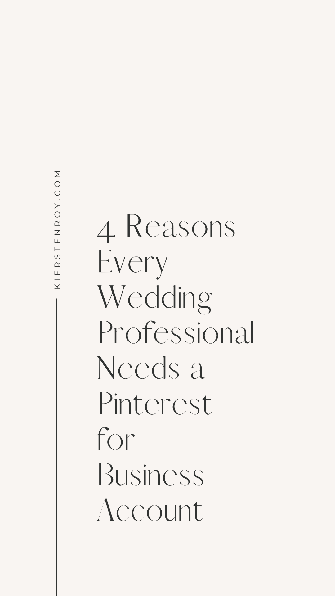 4 Reasons Every Wedding Professional Should Be Using Pinterest For Business